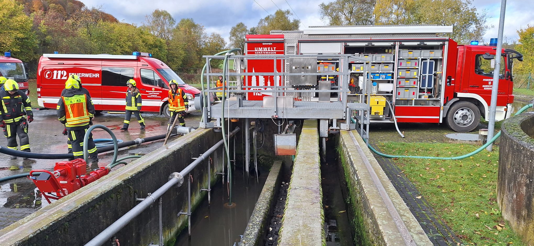 Einsatzfoto H Öl Wass (Ölfilm in ...