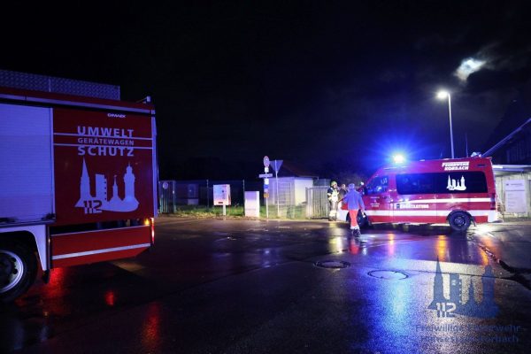 H Gas 2 ausgelöster Gaswarnmelder