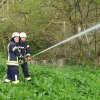Waldbrandübung