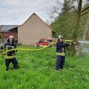 Waldbrandübung