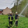 Waldbrandübung
